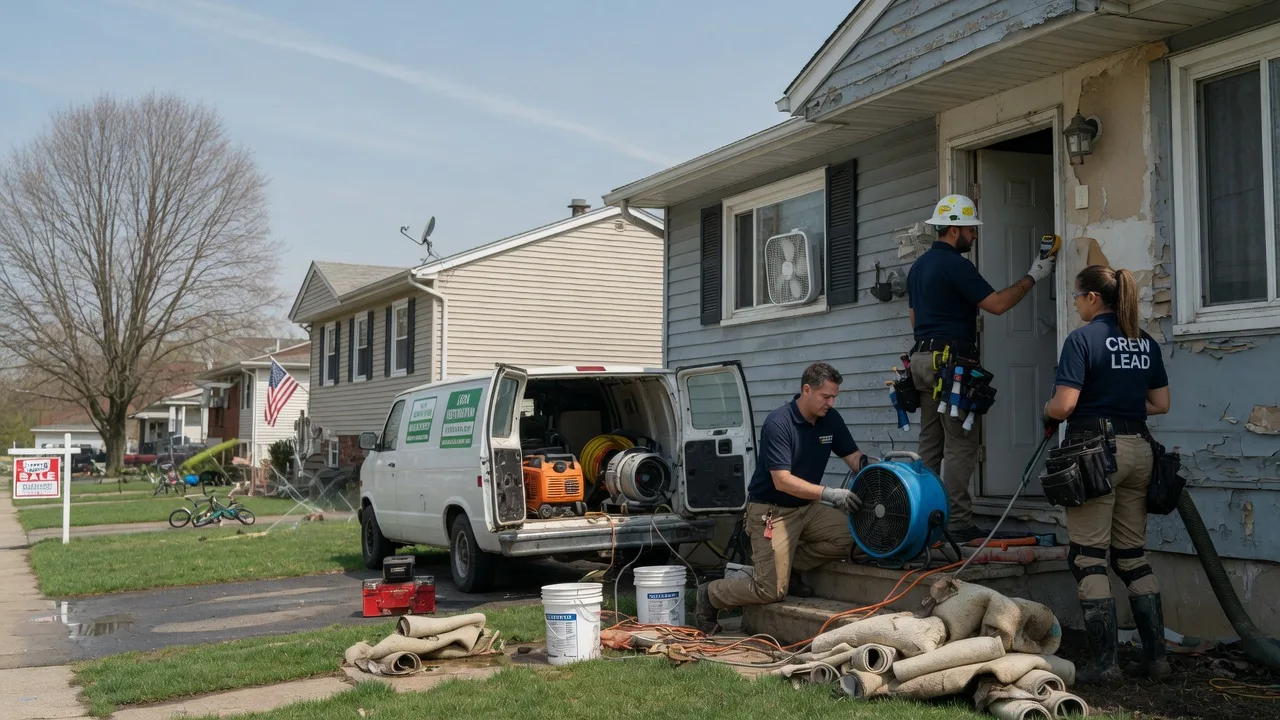 Flood Cleanup in Elm Grove, LA near me