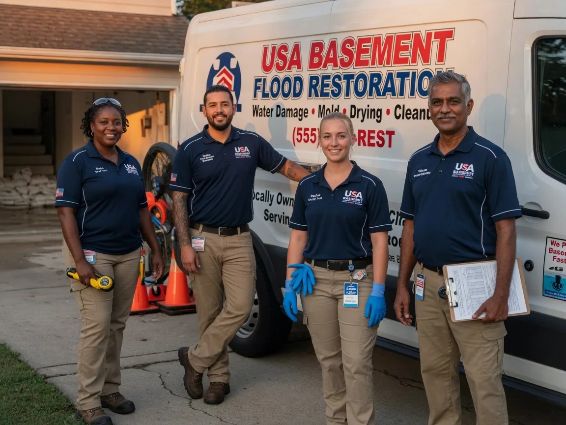 Basement Flood Cleanup company in Elm Grove, LA