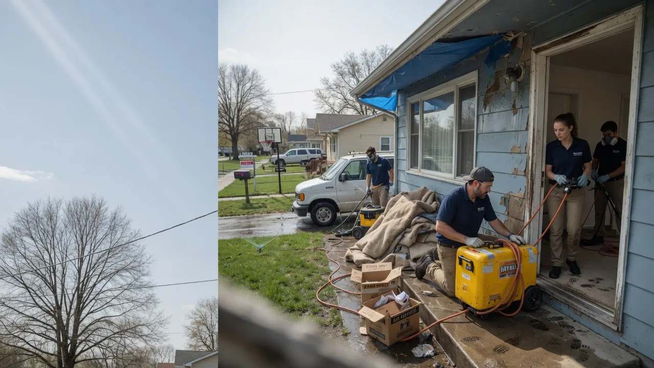 Basement Flood Cleanup in Elm Grove, LA near me